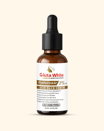 Gluta White hyaluronic Acid 2% Face Serum